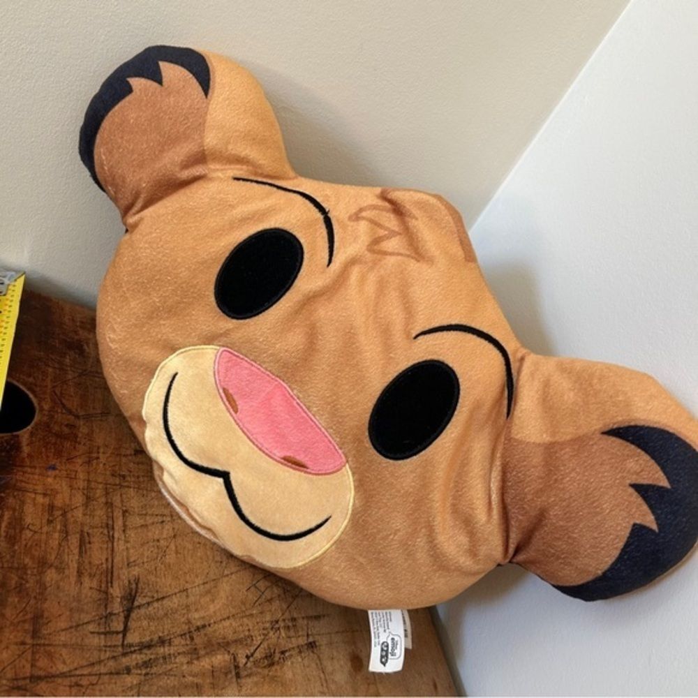 Disney Emoji The Lion King Baby Simba Pillow stuffed animal plush toy